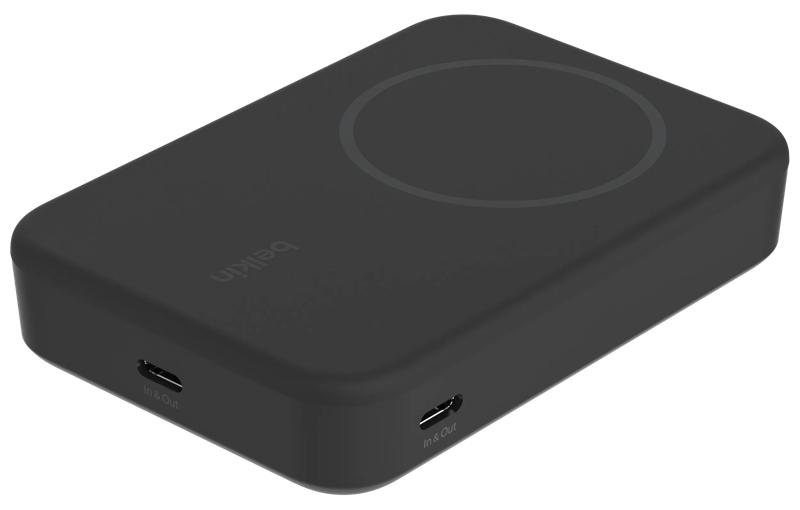 Belkin Draadloze Powerbank met MagSafe Magneet en Snelladen 10.000 mAh Zwart